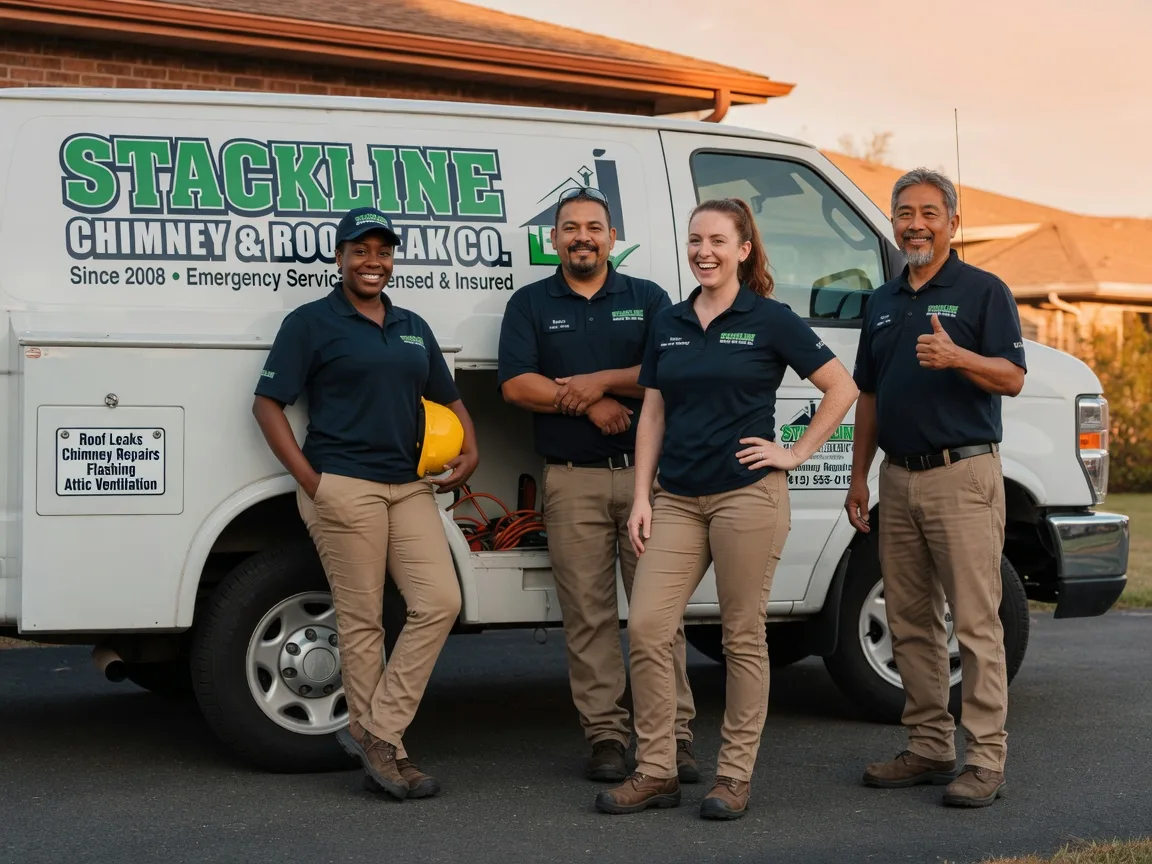 Chimney flashing repair company in Benson, VT